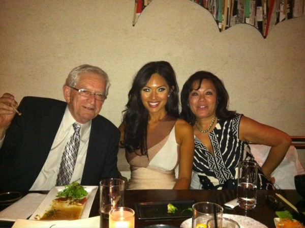 marianna hewitt after pageant dinner mom and dad