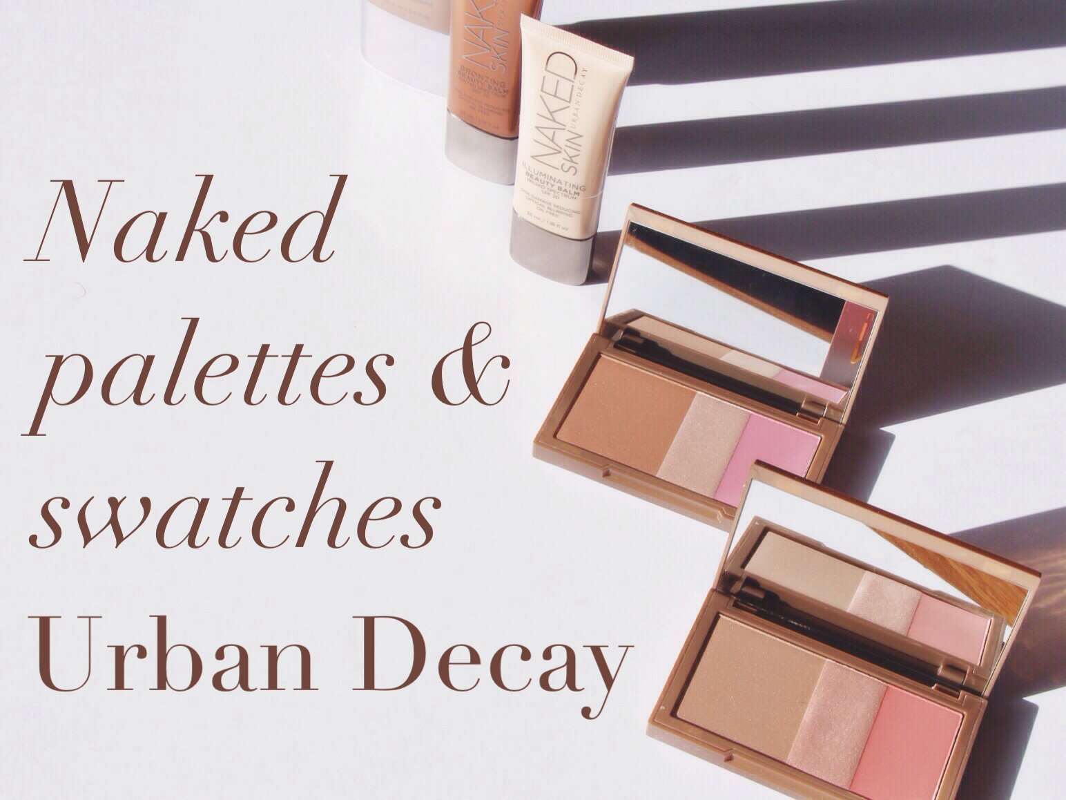 urban decay naked flushed summer 2 beauty balm palette review