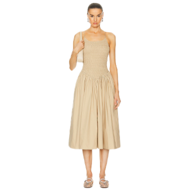 Armanda Poplin Midi Dress