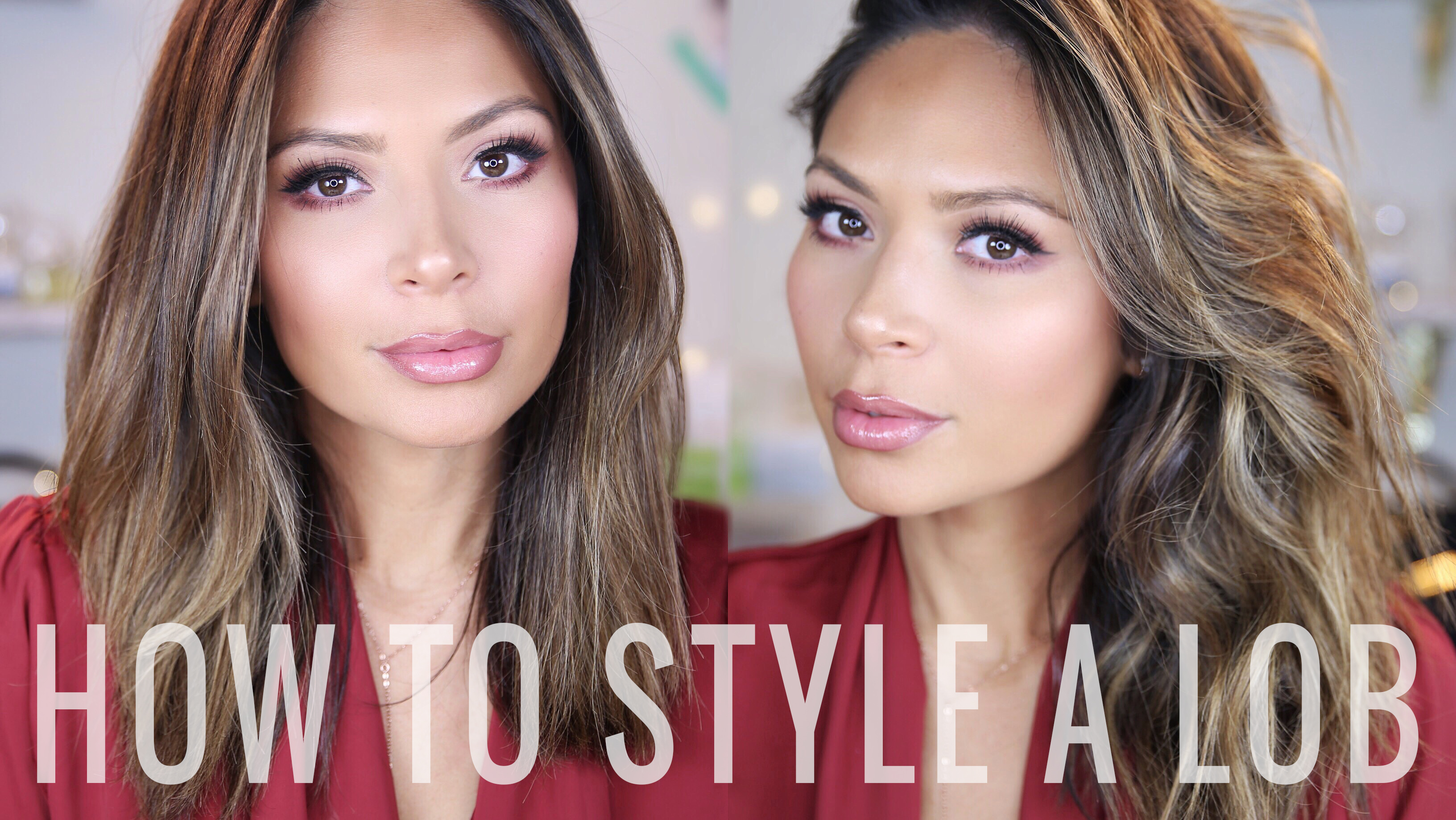 How To Style A Lob VIDEO Life With Me